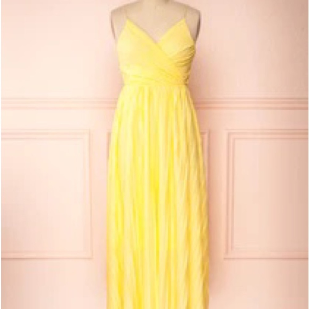 NWT Marly Sun Pleated Maxi Dress